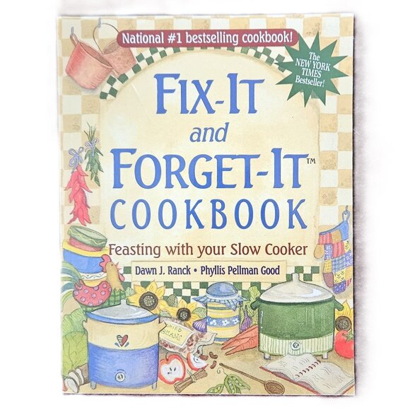 Fix-It and Forget-It Feasting with Your Slow Cooker Cookbook Softcover - Picture 1 of 9